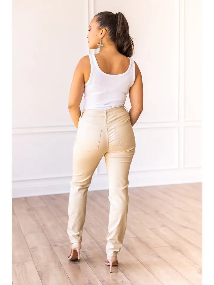 Metallic Gold Skinny Jeans