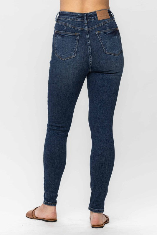 JUDY BLUE HIGH WAISTED TUMMY CONTROL SKINNY PLUS