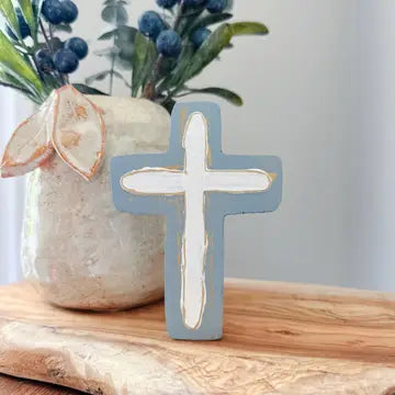 Chunky Wood Cross | Rustic Home Decor | Farmhouse