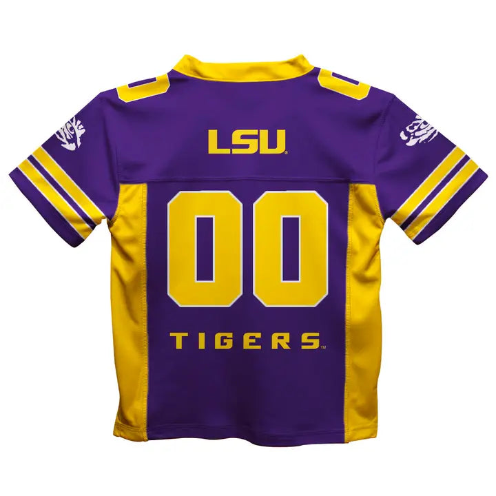 LSU Tigers Game Day Boys Football T-Shirt