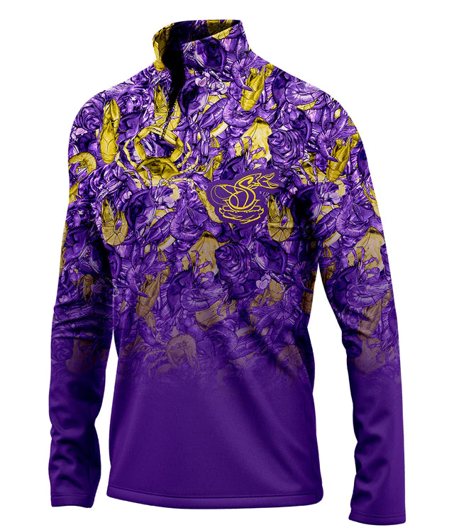 TIGER SEAFOOD QUARTER ZIP