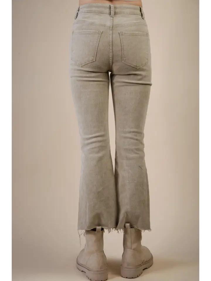 VERY Jean Washed Denim Bootcut Pants