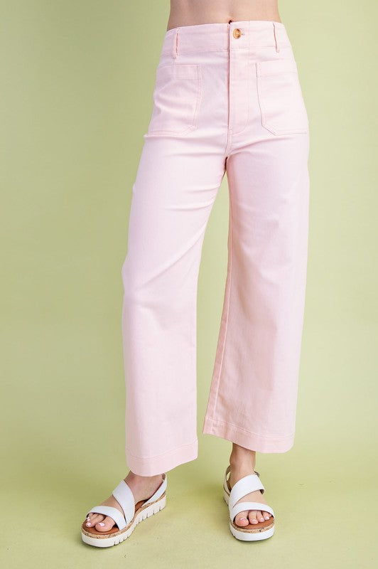 Ankle Cropped Summer Pants