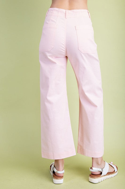 Ankle Cropped Summer Pants