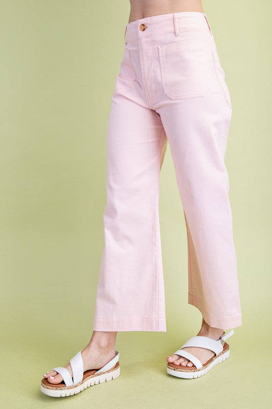 Ankle Cropped Summer Pants
