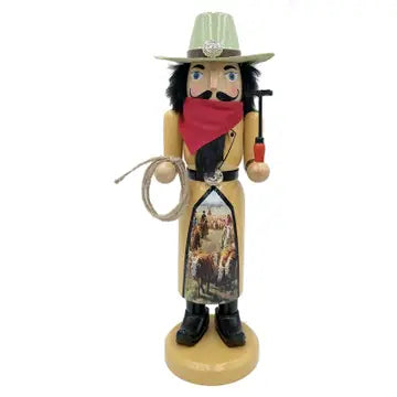 14" Cattle Drive Nutcracker