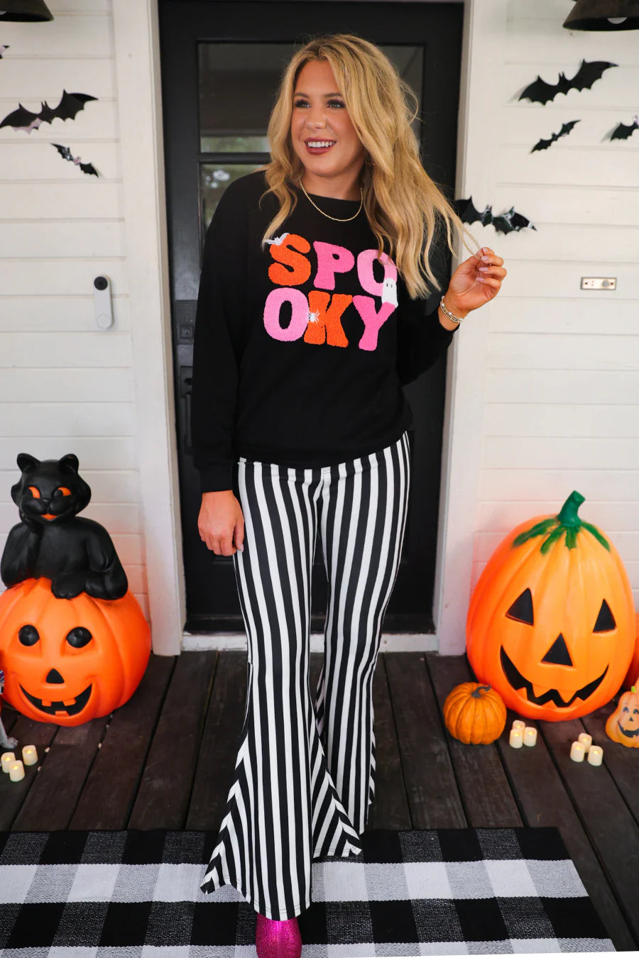 Stay Rowdy Striped Pants