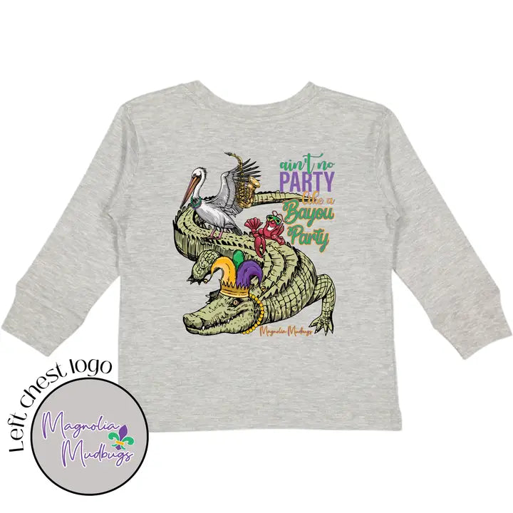 Bayou Party Kids T-Shirt | Mardi Gras