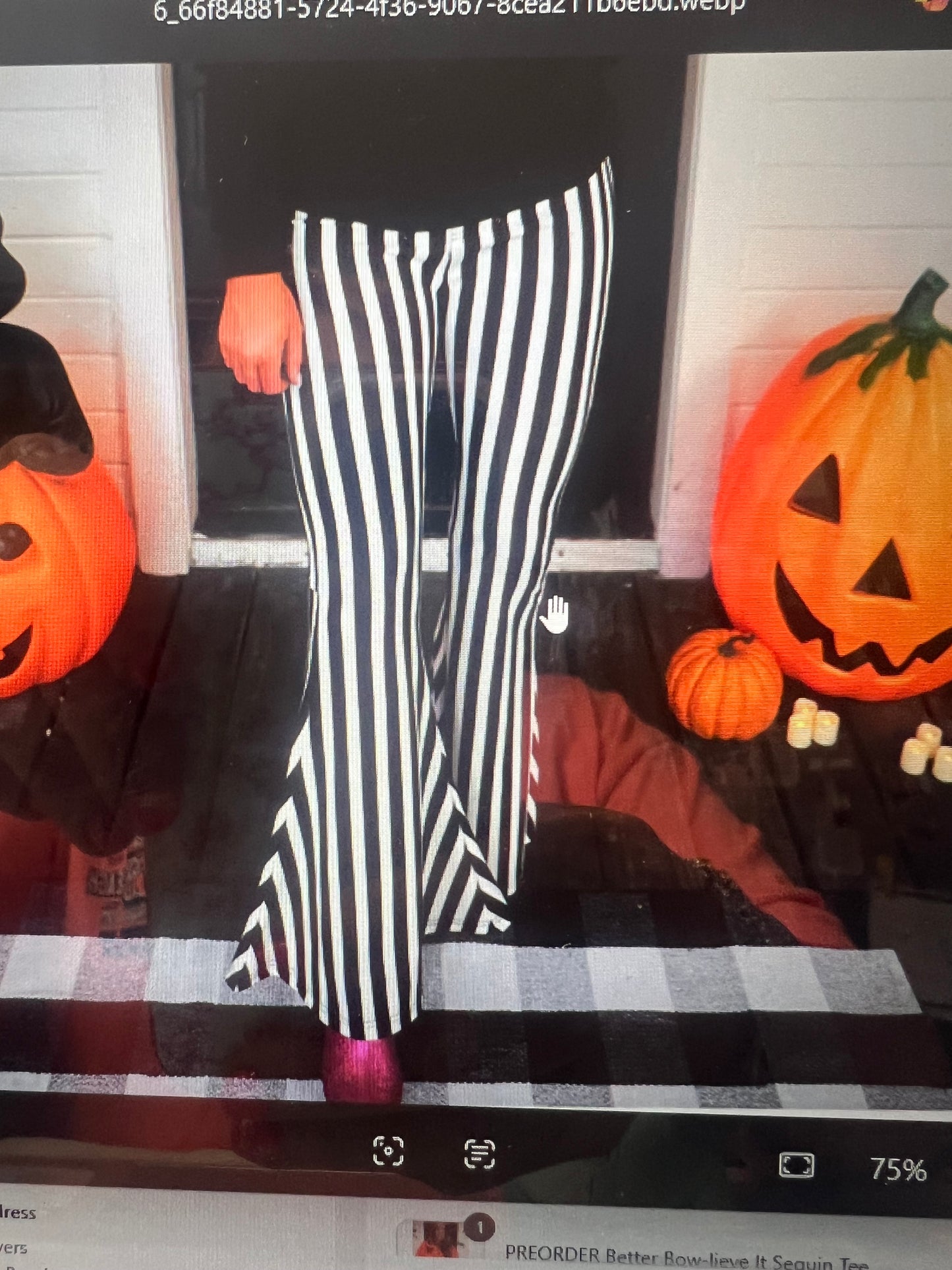 Stay Rowdy Striped Pants