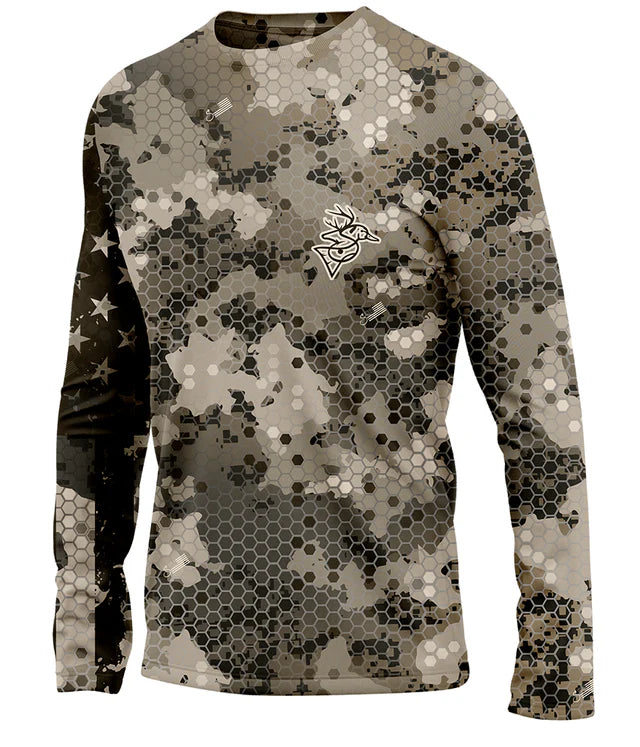 Timber Camo Performance Shirt